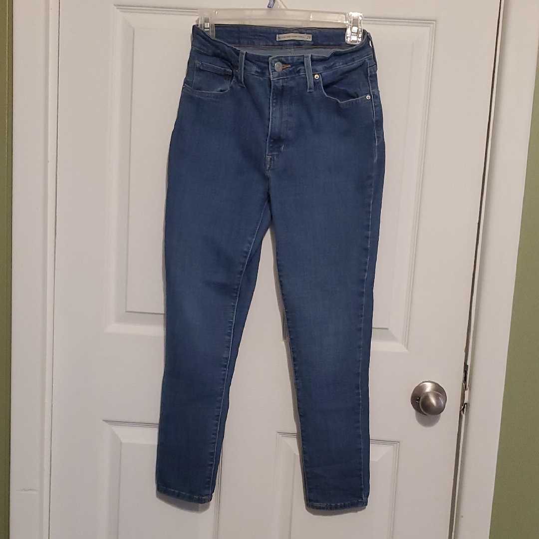 Levi's Classic High Rise Blue Jeans